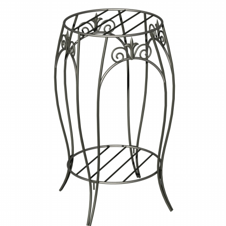 Double Plant Stand With Finial 20 in. Black -  OpenSkies, OP2527632