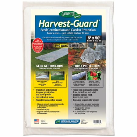 Picture of Dalen Products Incorporated DALHG50 Dalen Harvest Guard 5 in.x50 in. Lawn Seed Germination Blanket