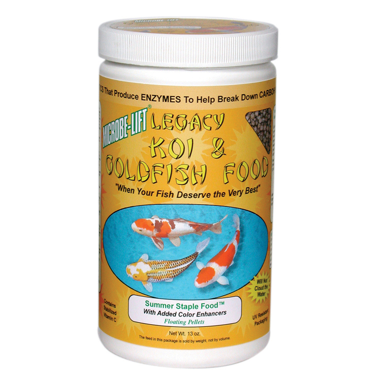 Picture of Eco Labs ECLMLLSSSM Eco Labs 13oz Summer Staple Koi and Goldfish Food