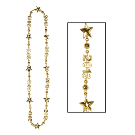 Picture of Beistle Company 2013 Gold Beads Of Expression One Size