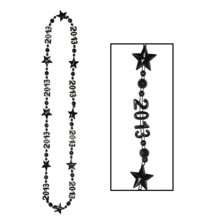 Picture of Beistle Company 2013 Black Beads Of Expression One Size