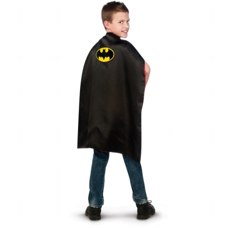 Picture of Rubies Costumes Batman To Superman Reversable Cape Child One-Size