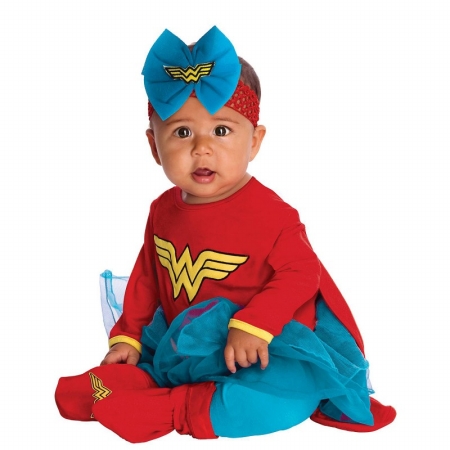 Picture of Rubies Costumes Wonder Woman One Piece  Infant Costume 6-12 Months