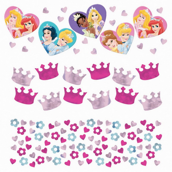 Picture of Amscan 225888 1.2oz. Plastic and PVC Disney Princess Value Confetti