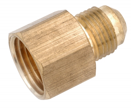 25 in. X .13 in. Brass Low Lead Flare Connector