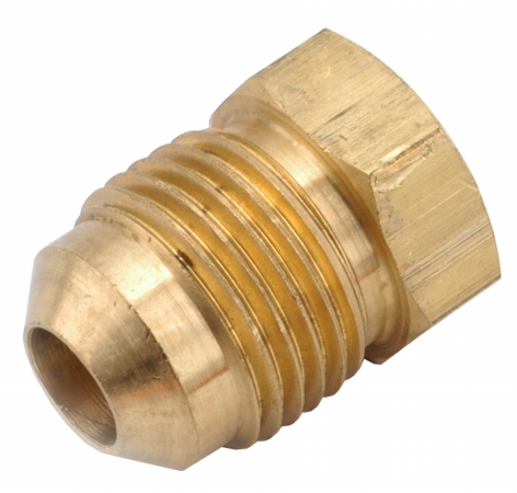 25 in. Brass Low Lead Flare Plug