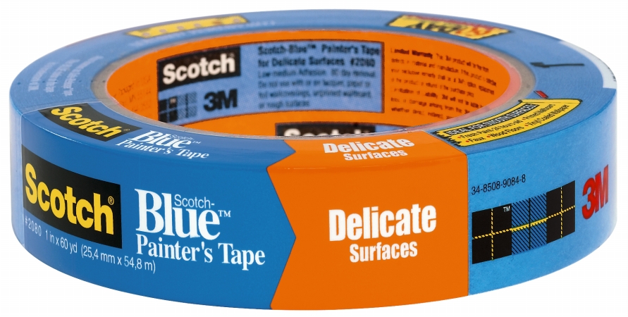 Picture of 3m 2080-24A 1 in. Scotch Safe-Release Painters Masking Tape Faux & Decorative
