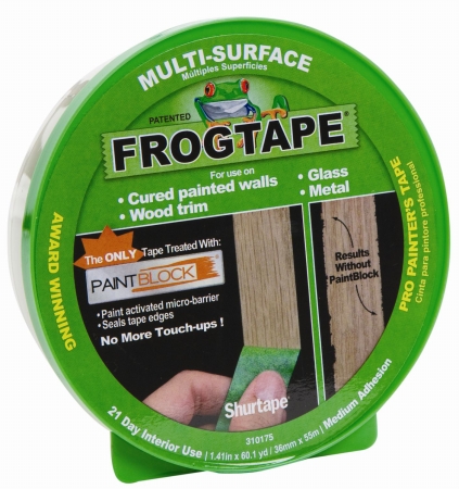 Picture of Shurtech 1358465 1.41 in. X 60 Yards Green Multi-Surface Painters Tape
