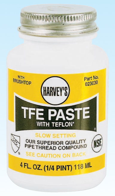 Picture of Wm Harvey Co 023030 1/4 Pint TFE Paste with Non Stick Surface