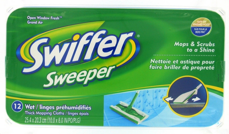 Picture of Procter & Gamble 35154 12 Count Swiffer Wet Refills