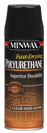 Picture of Minwax 33055 Semi-Gloss Fast-Drying Polyurethane Finish Aerosol
