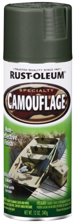 Picture of Rustoleum 1919 830 12 Oz Forest Green Camouflage Spray Paint 