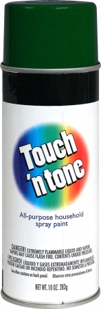 Rustoleum 55271 830 Hunter Green Touch N Tone Spray Paint