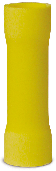 50 Count 12-10 AWG Yellow Butt Splice Connectors Insulated