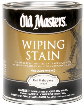 Picture of Old Masters 11404 1 Quart Red Mahogany Wiping Stain
