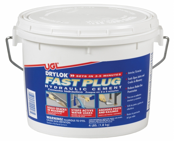 00917 4 Lb Drylok Fast Plug Hydraulic Cement - Pack of 4
