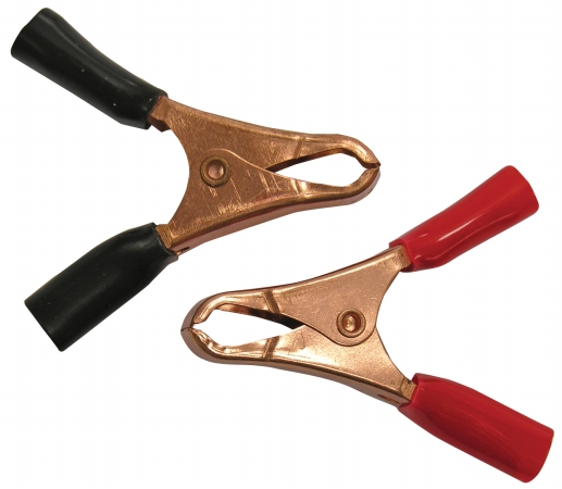 Copper Insul Battery Clip/Clamp,30A,PK2