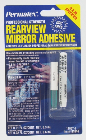 Picture of Permatex 81844 3 Oz Rear View Mirror Adhesive