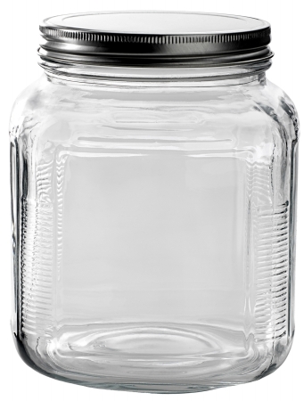 Picture of Anchor Hocking 85787R 2 Quart Clear Glass Cracker Jar - Pack of 4