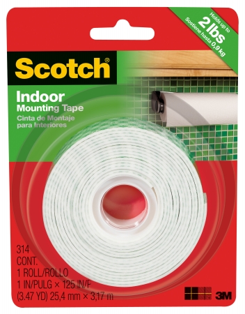 Picture of 3m 314P 1 in. X 125 in. Heavy Duty Mounting Tape