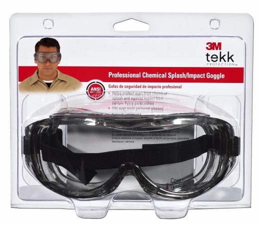Picture of 3m 91264-80025T Professional Chemical Splash & Impact Goggle