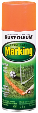 Rustoleum  11 Oz Fluorescent Orange Marking Spray Paint