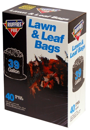 Picture of Berry Plastics/tyco/covalence 618871 40 Count 39 Gallon Lawn & Leaf Bag