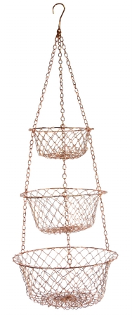 Picture of Fox Run 5211 Copper Hanging Baskets