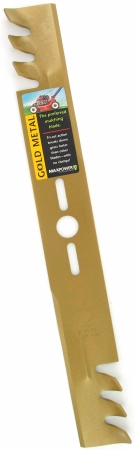 331982S 22 in. Universal Gold Commercial Mulching Blades -  Maxpower Precision Parts