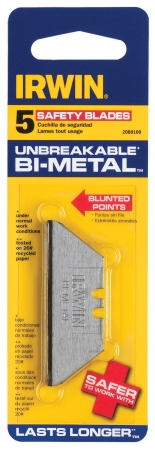 Irwin Industrial Tool 5 Count Bi Metal Safety Blades