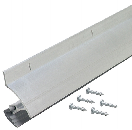 36 in. Aluminum & Vinyl Drip Cap Door Sweep