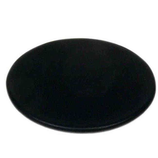 Dacasso A1054 Black Leatherette Round Coaster