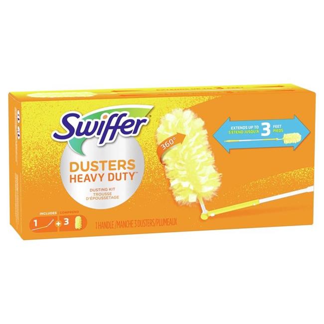 Procter & Gamble  Swiffer Duster  Heavy Duty Dusters Microfiber 360 Duster Kit 3