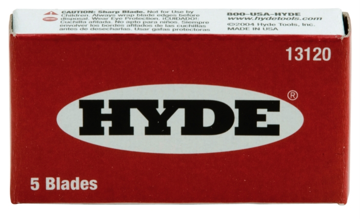Picture of Hyde Tools 13110 2 Pack 5 Count Single Edge Blade