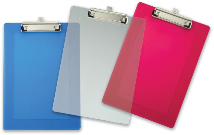 Picture of Officemate International Corp 83007 9 in. X 12.5 in. Assorted Plastic Clipboard 