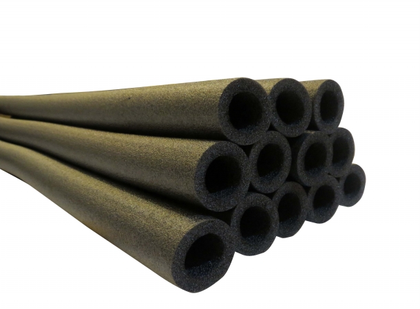 Upper Bounce 33 Inch Trampoline Pole Foam sleeves, fits for 1.5 in. Diameter Pole - Set of 16 -Black