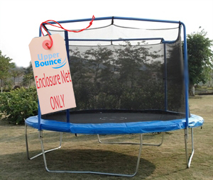 Picture of Upper Bounce UBNET-13-2-ASTR 13 ft. Trampoline Enclosure Safety Net Fits Trampoline Model No. TR-1564U-COMBO Or 13 FT. Round Frames Using 2 Arches With Straps - poles not included