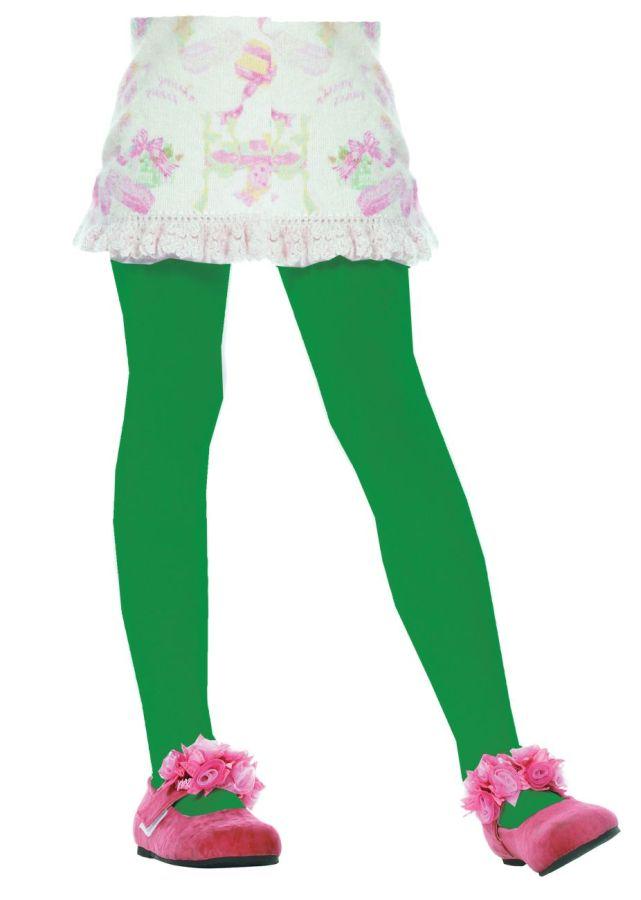 Picture of Costumes For All Occasions UA4646GRSM Tights Child Green Small 1-3