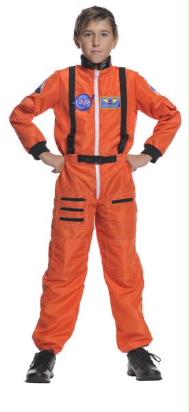 Picture of Costumes For All Occasions UR26981MD Astronaut Orange Child 6-8
