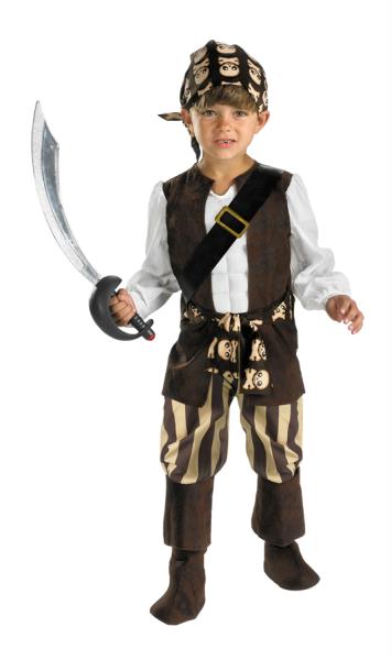 Picture of Costumes For All Occasions DG3211S Rogue Pirate Toddler 2T