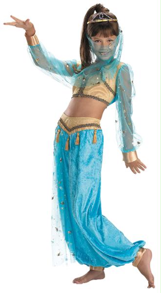Picture of Costumes For All Occasions DG217K Mystical Genie Child 7-8