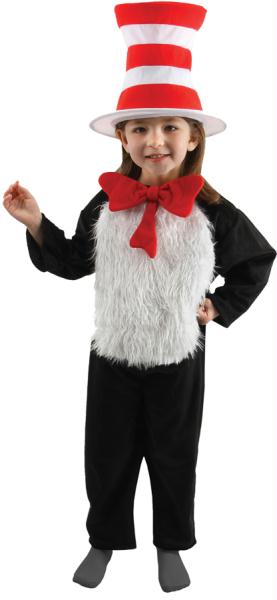 Picture of Costumes For All Occasions EL43301 Cat In The Hat Childs 4-6