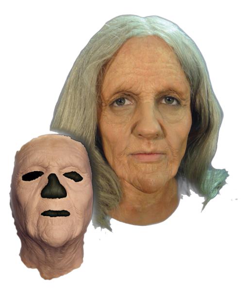 Costumes For All Occasions HD600142 Prosthetic Old Woman Mask