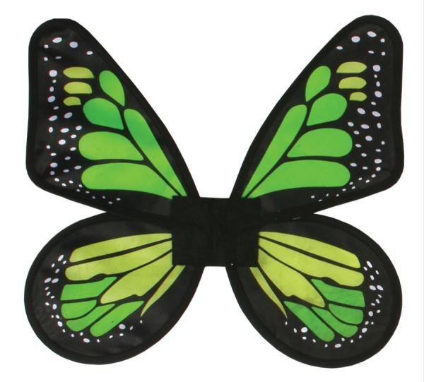 Picture of Costumes For All Occasions FW90078GL Wings Butterfly Satin Ad Green