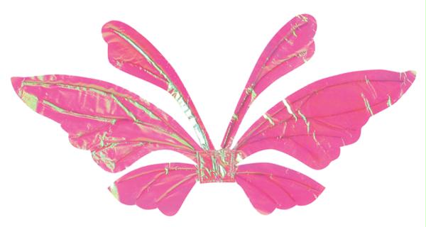 Picture of Costumes For All Occasions FW90560PK Wings Tail Opal Pink