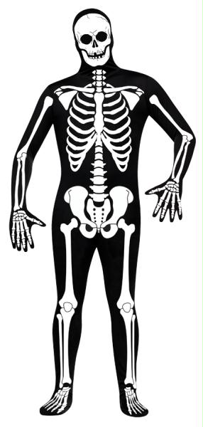 Picture of Costumes For All Occasions FW131454S Skin Suit Skeleton Adult Std