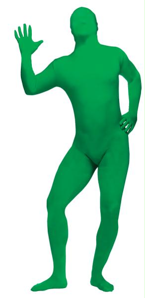 Picture of Costumes For All Occasions FW131262GR Skin Suit Green Child 12-14