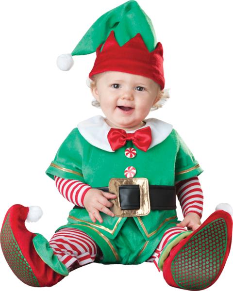 Picture of Costumes For All Occasions IC56003TXS Santas Lil Elf 6-12Mo