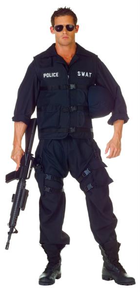 Picture of Costumes For All Occasions UR29429 Swat Adult One Size
