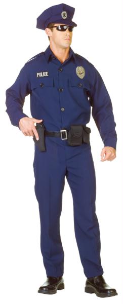 Picture of Costumes For All Occasions UR29433 Officer Adult Black 42-44